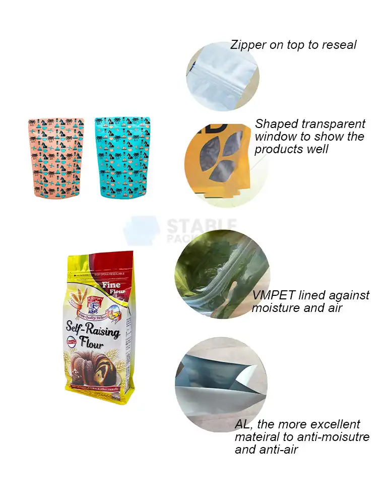 Dry Fruit Packaging Pouch features