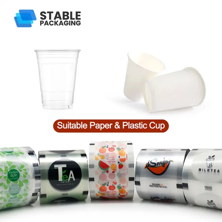 Sealing Film Roll For Drink Cup